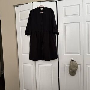 Tuckernuck Classic Black Royal Shirt dress
